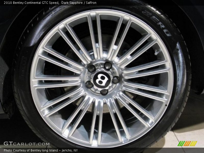 Dark Sapphire / Saffron 2010 Bentley Continental GTC Speed