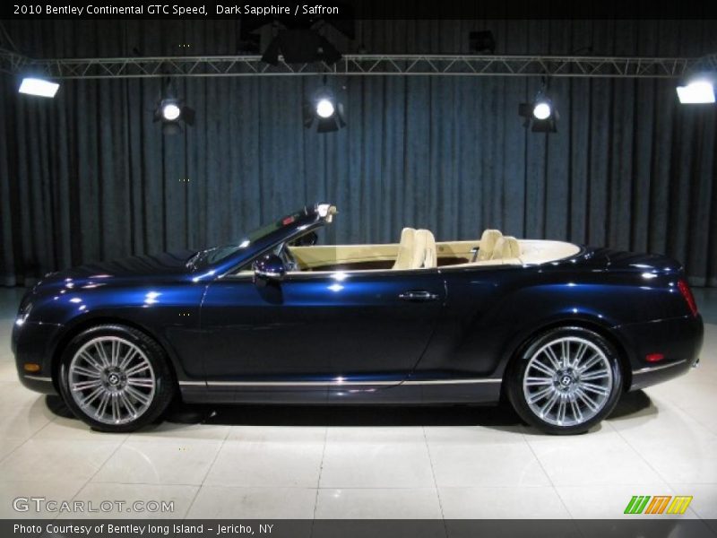 Dark Sapphire / Saffron 2010 Bentley Continental GTC Speed