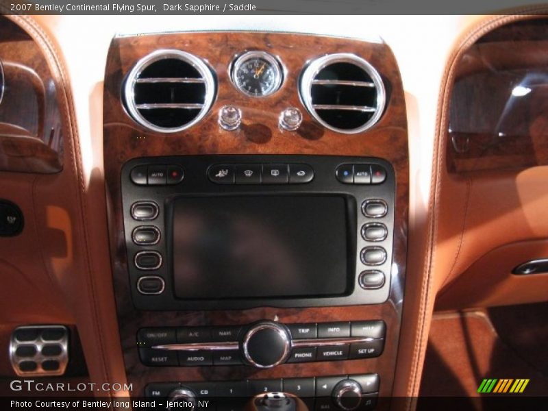 Dark Sapphire / Saddle 2007 Bentley Continental Flying Spur