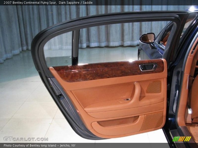 Dark Sapphire / Saddle 2007 Bentley Continental Flying Spur