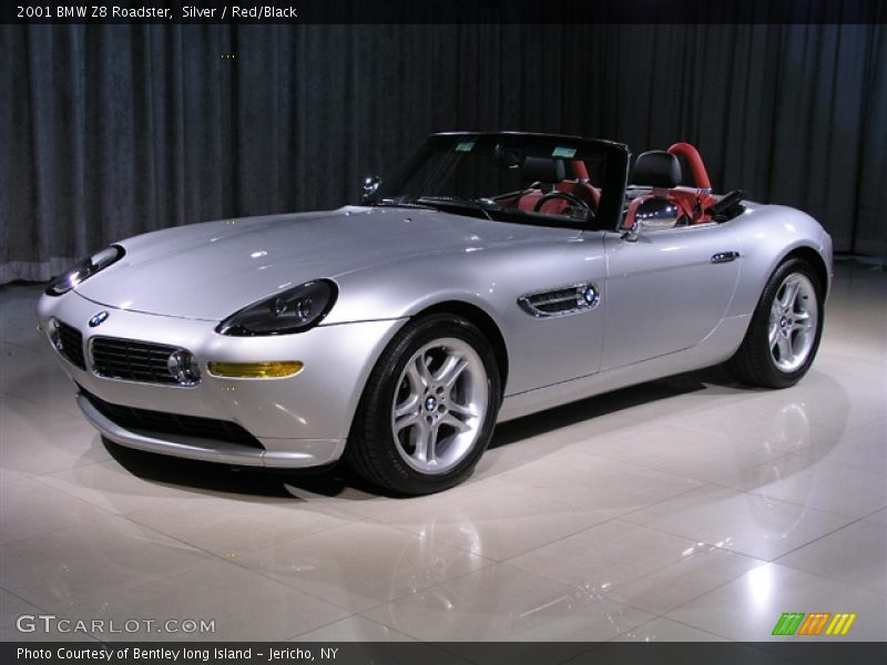 Silver / Red/Black 2001 BMW Z8 Roadster