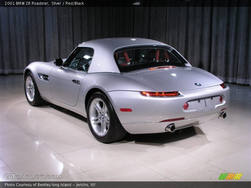 Silver / Red/Black 2001 BMW Z8 Roadster