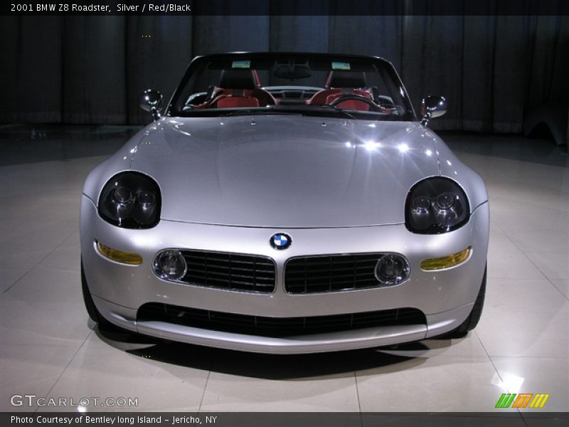 Silver / Red/Black 2001 BMW Z8 Roadster