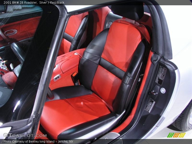 Silver / Red/Black 2001 BMW Z8 Roadster