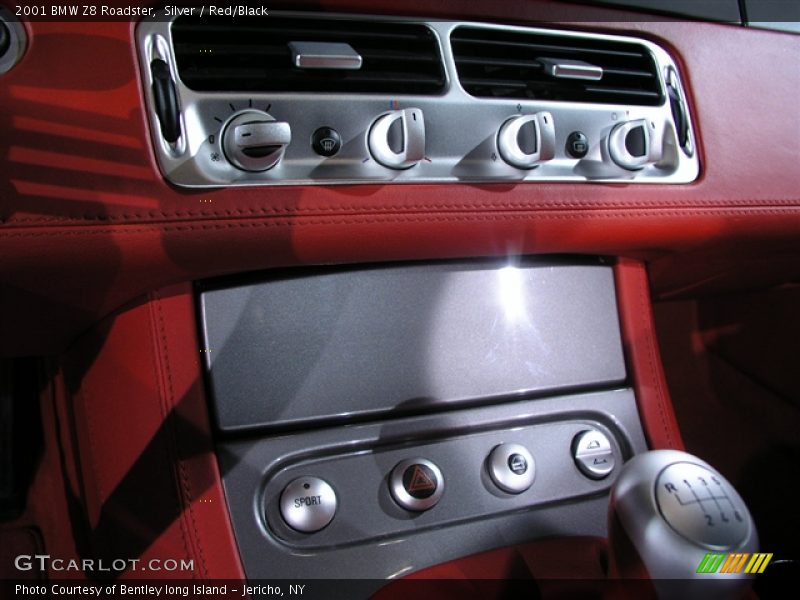 Silver / Red/Black 2001 BMW Z8 Roadster