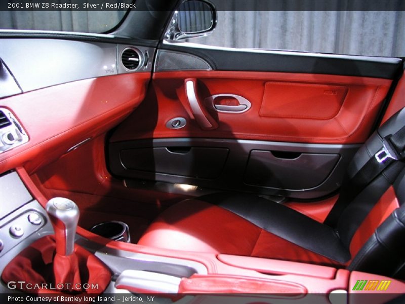 Silver / Red/Black 2001 BMW Z8 Roadster