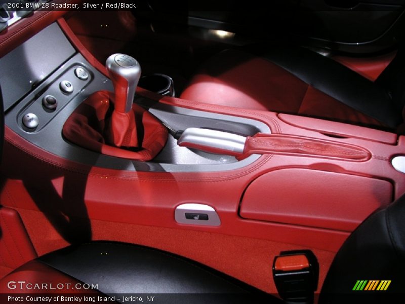 Silver / Red/Black 2001 BMW Z8 Roadster