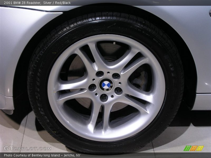 Silver / Red/Black 2001 BMW Z8 Roadster