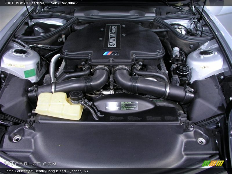 Silver / Red/Black 2001 BMW Z8 Roadster