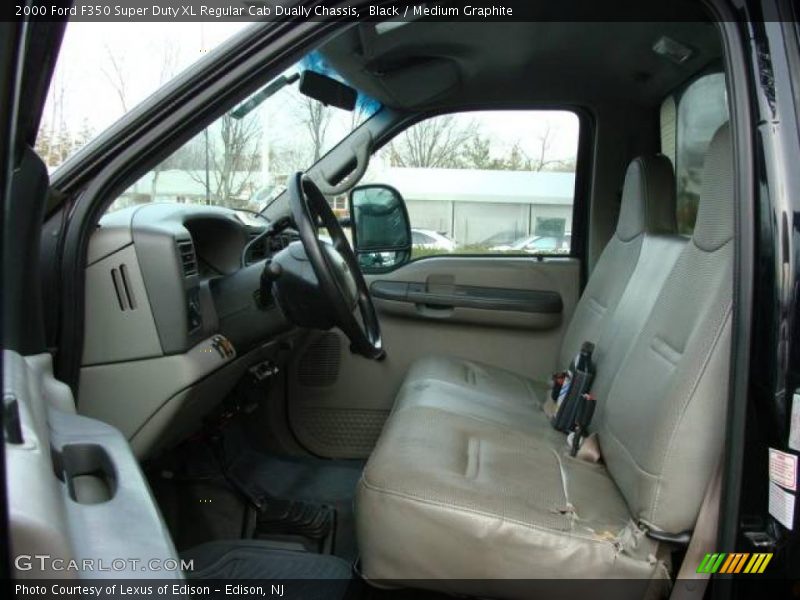 Black / Medium Graphite 2000 Ford F350 Super Duty XL Regular Cab Dually Chassis