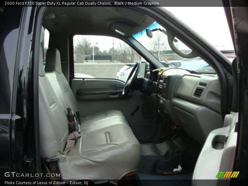 Black / Medium Graphite 2000 Ford F350 Super Duty XL Regular Cab Dually Chassis