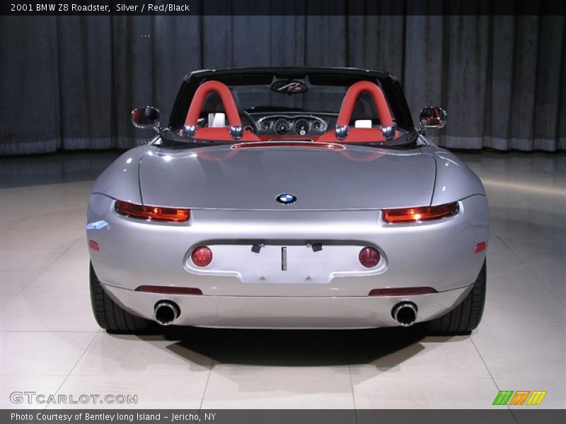 Silver / Red/Black 2001 BMW Z8 Roadster