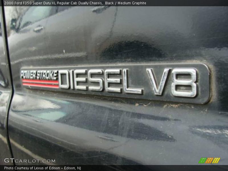 Black / Medium Graphite 2000 Ford F350 Super Duty XL Regular Cab Dually Chassis