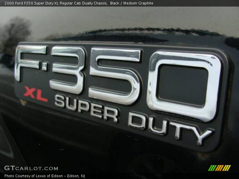 Black / Medium Graphite 2000 Ford F350 Super Duty XL Regular Cab Dually Chassis