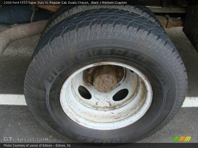 Black / Medium Graphite 2000 Ford F350 Super Duty XL Regular Cab Dually Chassis