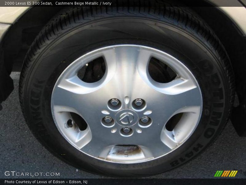 Cashmere Beige Metallic / Ivory 2000 Lexus ES 300 Sedan