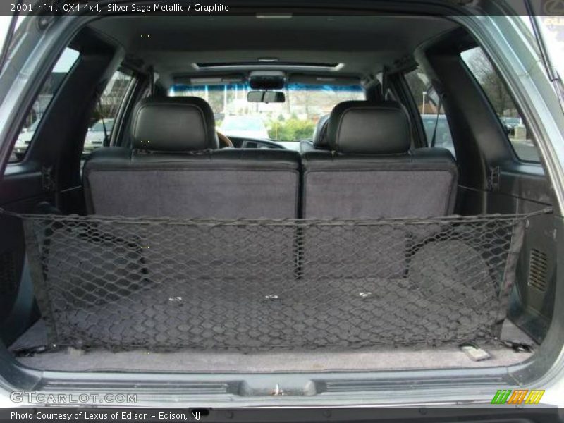 Silver Sage Metallic / Graphite 2001 Infiniti QX4 4x4
