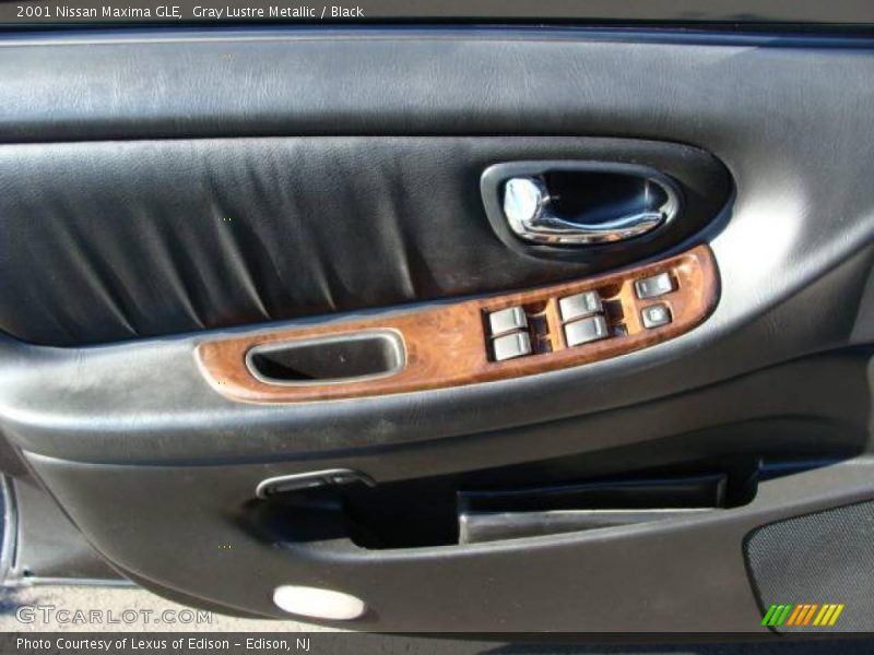 Gray Lustre Metallic / Black 2001 Nissan Maxima GLE