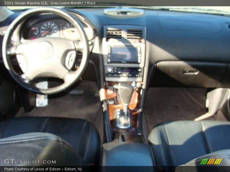 Gray Lustre Metallic / Black 2001 Nissan Maxima GLE