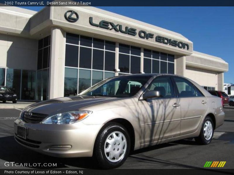 Desert Sand Mica / Taupe 2002 Toyota Camry LE