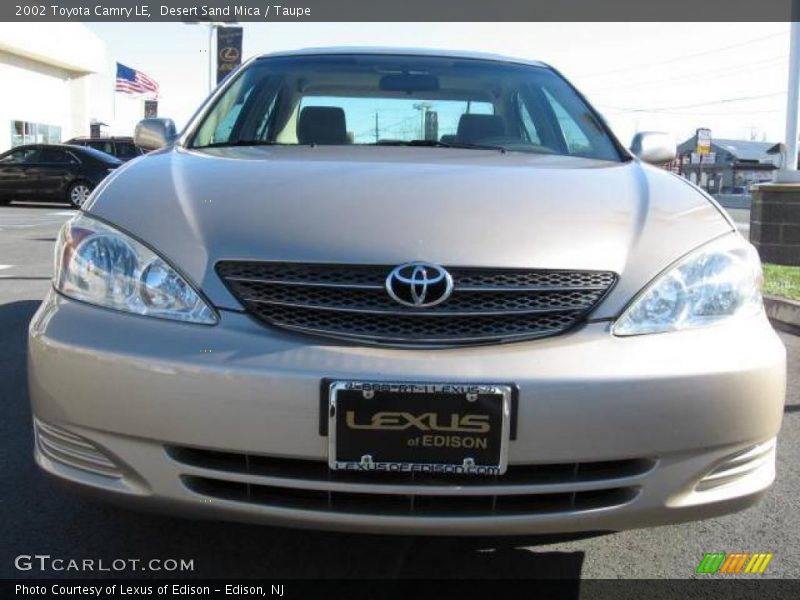 Desert Sand Mica / Taupe 2002 Toyota Camry LE