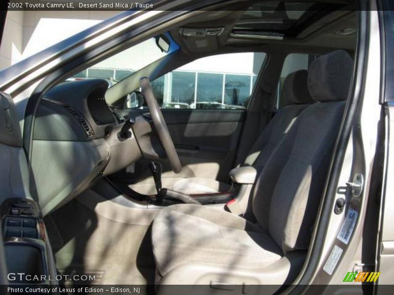 Desert Sand Mica / Taupe 2002 Toyota Camry LE