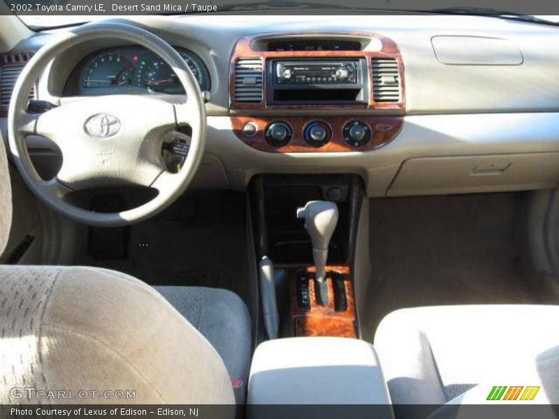 Desert Sand Mica / Taupe 2002 Toyota Camry LE