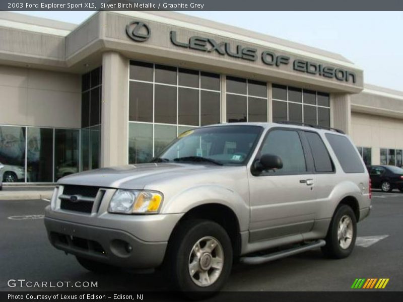 Silver Birch Metallic / Graphite Grey 2003 Ford Explorer Sport XLS