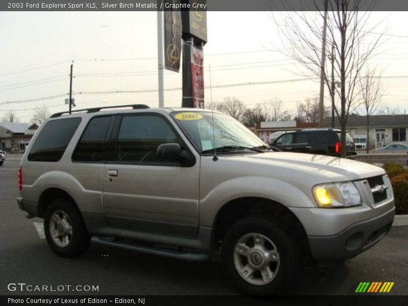 Silver Birch Metallic / Graphite Grey 2003 Ford Explorer Sport XLS