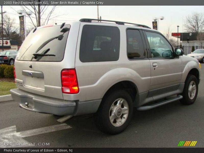 Silver Birch Metallic / Graphite Grey 2003 Ford Explorer Sport XLS