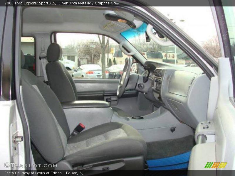 Silver Birch Metallic / Graphite Grey 2003 Ford Explorer Sport XLS