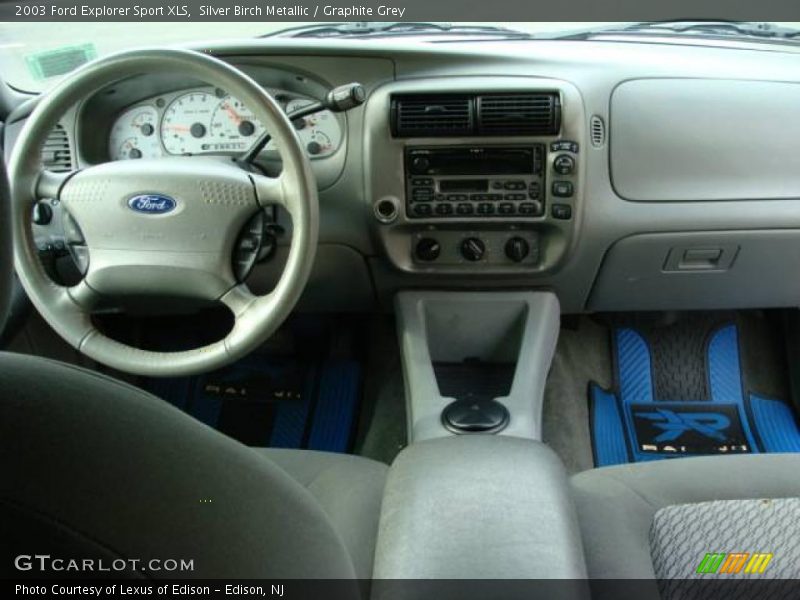 Silver Birch Metallic / Graphite Grey 2003 Ford Explorer Sport XLS