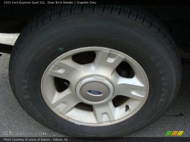 Silver Birch Metallic / Graphite Grey 2003 Ford Explorer Sport XLS
