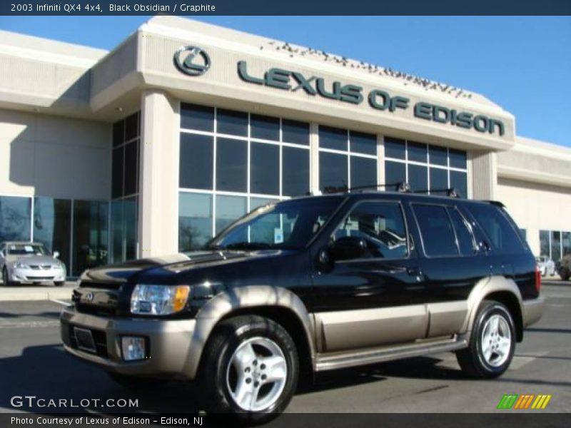 Black Obsidian / Graphite 2003 Infiniti QX4 4x4