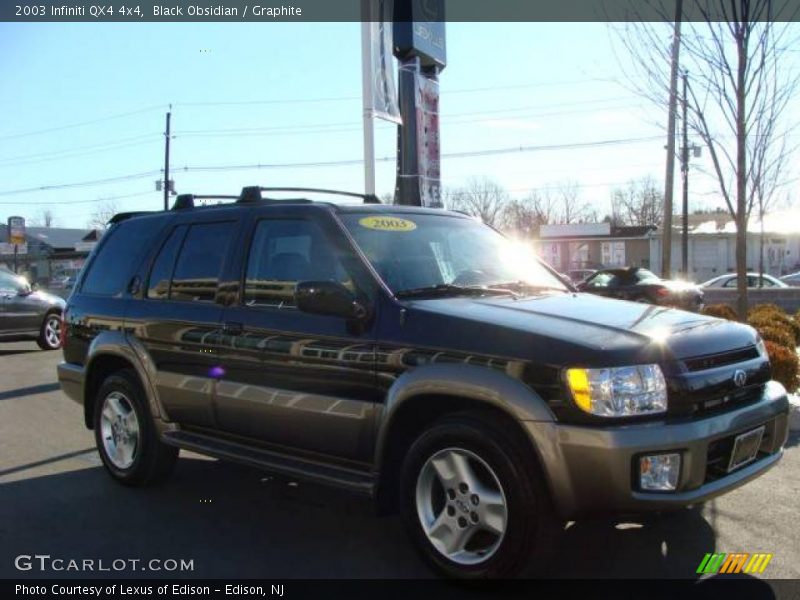 Black Obsidian / Graphite 2003 Infiniti QX4 4x4