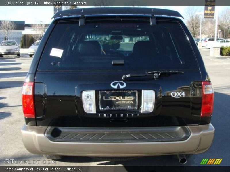 Black Obsidian / Graphite 2003 Infiniti QX4 4x4