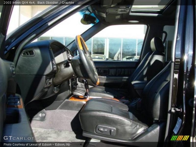 Black Obsidian / Graphite 2003 Infiniti QX4 4x4