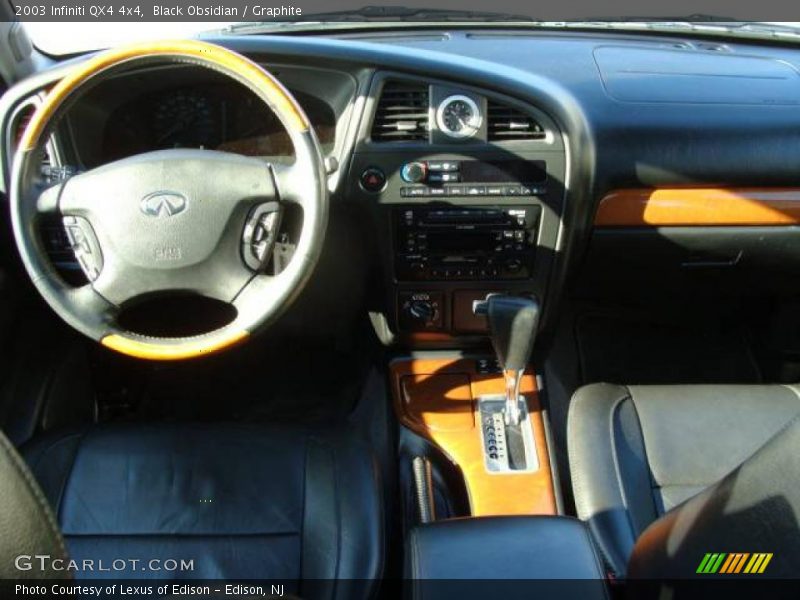 Black Obsidian / Graphite 2003 Infiniti QX4 4x4
