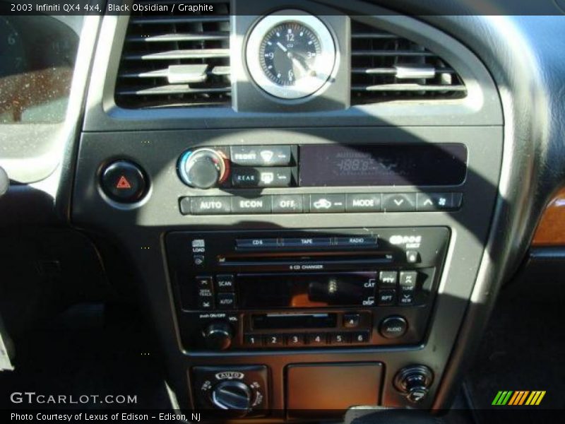 Black Obsidian / Graphite 2003 Infiniti QX4 4x4