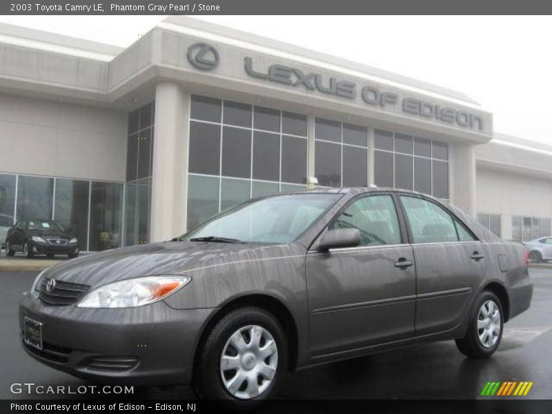 Phantom Gray Pearl / Stone 2003 Toyota Camry LE