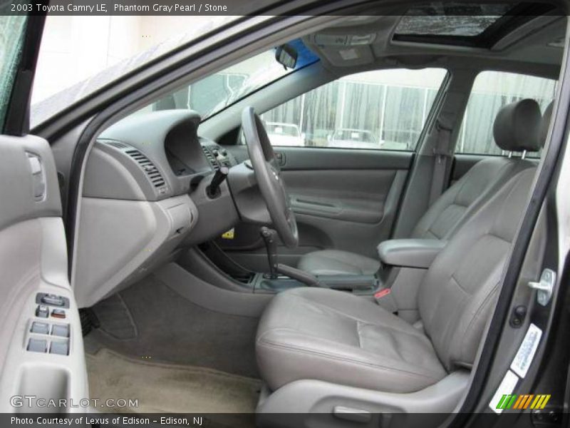 Phantom Gray Pearl / Stone 2003 Toyota Camry LE