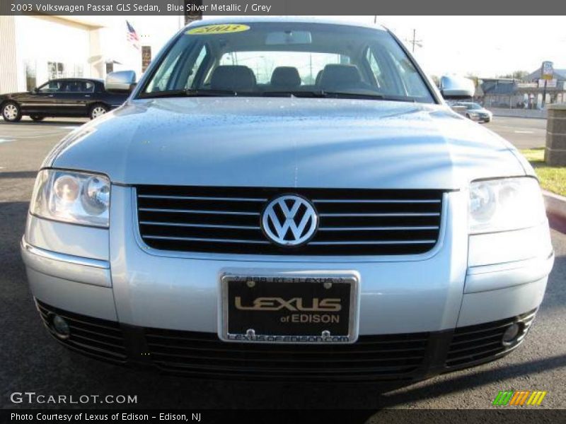Blue Silver Metallic / Grey 2003 Volkswagen Passat GLS Sedan