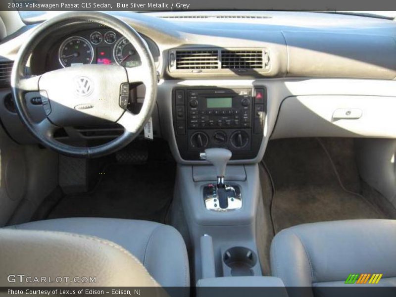Blue Silver Metallic / Grey 2003 Volkswagen Passat GLS Sedan