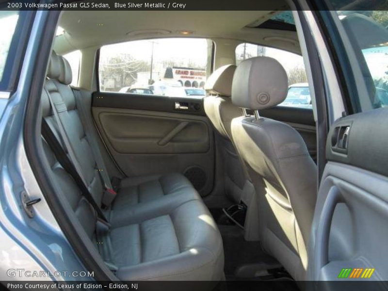 Blue Silver Metallic / Grey 2003 Volkswagen Passat GLS Sedan
