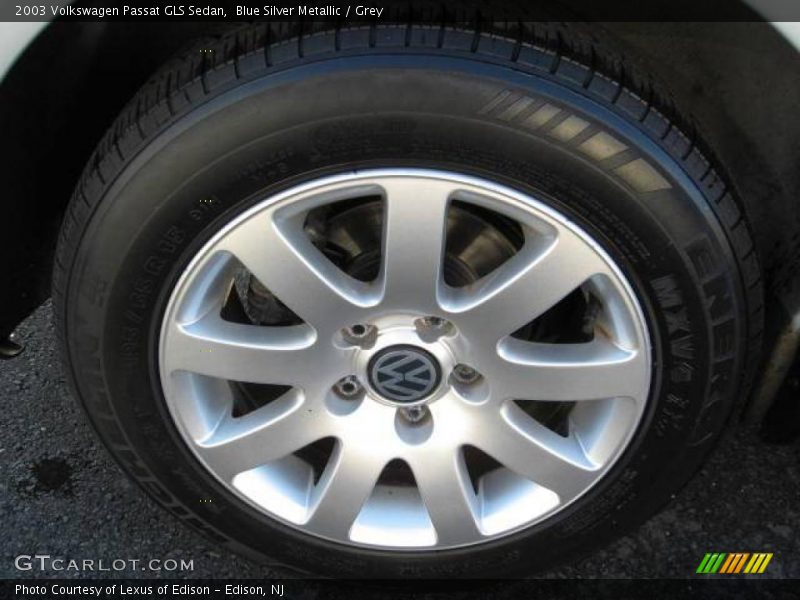 Blue Silver Metallic / Grey 2003 Volkswagen Passat GLS Sedan