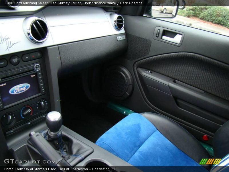Performance White / Dark Charcoal 2008 Ford Mustang Saleen Dan Gurney Edition