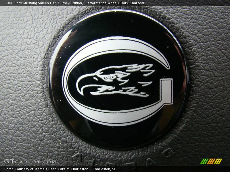 Performance White / Dark Charcoal 2008 Ford Mustang Saleen Dan Gurney Edition