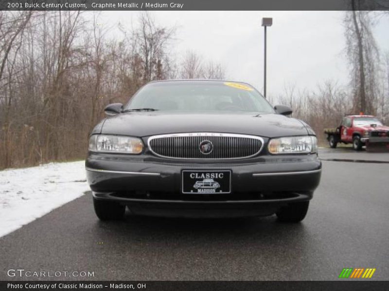 Graphite Metallic / Medium Gray 2001 Buick Century Custom