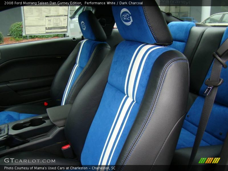 Performance White / Dark Charcoal 2008 Ford Mustang Saleen Dan Gurney Edition