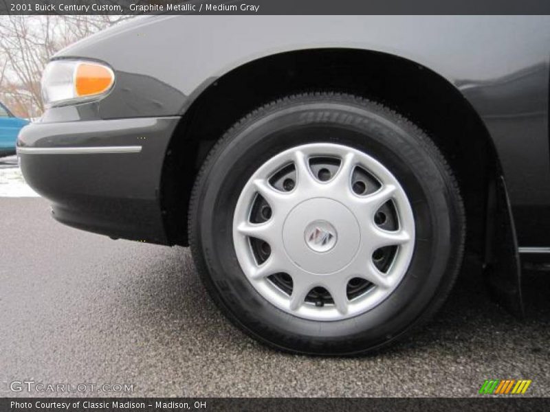 Graphite Metallic / Medium Gray 2001 Buick Century Custom